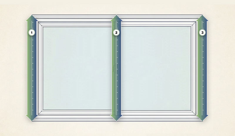 Window measurement for height
