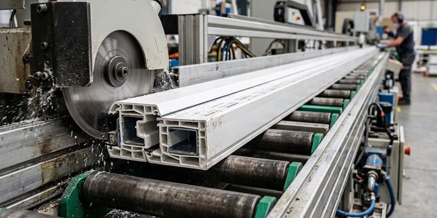 Multi-chamber frame profiles in vinyl replacement windows