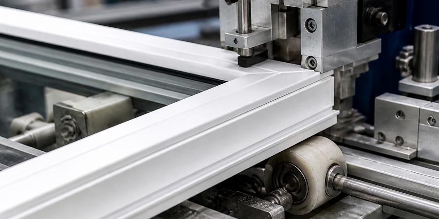 Vinyl window production line