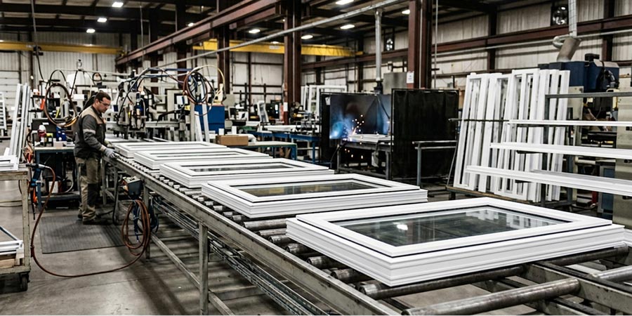 Window production line