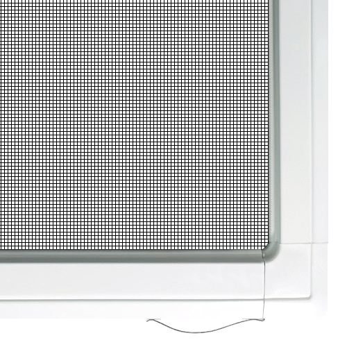 Push-down Spring-loaded Screen System